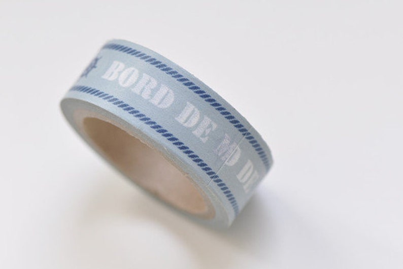 Blue Washi Tape Masking Tape 15mm wide x 5 Meters Roll No.10640