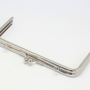 7&quot;(18.5cm) Purse Frame Brushed Brass Bag Hanger Clutch Purse Frame 18.5cm x 8cm