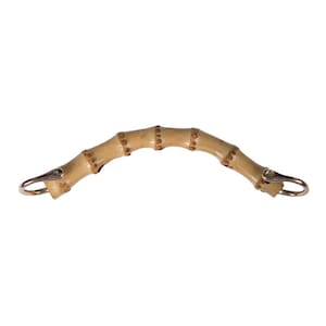 1 Piece Bamboo Handle Handcraft Material for Handbag Making 15cm Pick Color