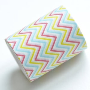 Regenboog Zigzag Stripe Washi Tape Breed Scrapbooking Tape 50mm x 5 Meter Roll
