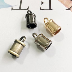 5 pieces Tassel Cap Inner Size 10mm Silver/Gold/Gunmetal Pick Color