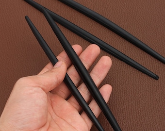 2 Pieces Bag Handle Inside Black Rubber Cord 19.5cm/20.5cm/22.5cm/25.5cm Pick Size