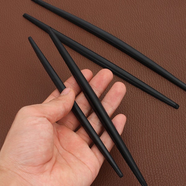 2 Pieces Bag Handle Inside Black Rubber Cord 19.5cm/20.5cm/22.5cm/25.5cm Pick Size