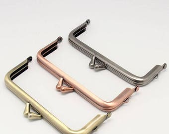 Retro Metal Purse Frame Clutch Purse Frame 11 x 4.5cm (4 x 2 inch) Three Colors
