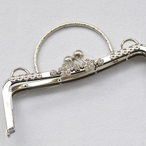 9&quot; Metal Handle Purse Frame Vintage Clutch Bag Making Supplier 23cm x 9cm