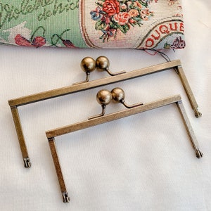 Vintage Bronze Geldbörse 2 Größen 18cm/13,5cm