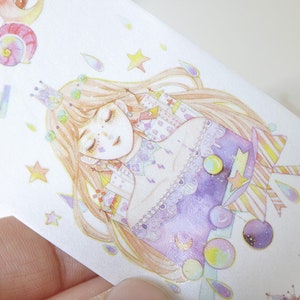Lovely Girls Washi Tape 45mm Wide x 3 Meters Long No.12264