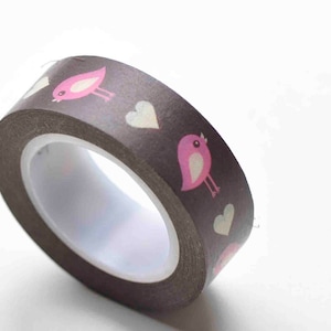 Belle Brid adhésif Washi Tape 15mm de large x 10M rouleau No.12890