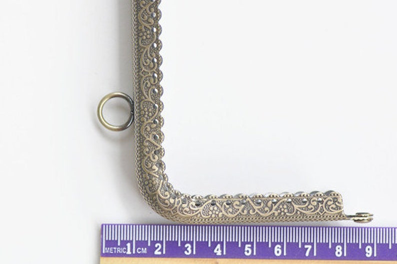 25cm Retro Metal Sewing Purse Frame /Handle Purse Frame Pick Color image 4