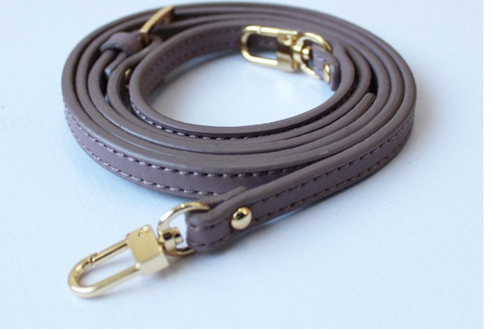 Correa de bolso de hombro de cuero de 9 mm de ancho ajustable Etsy