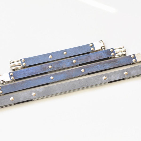 Rétro Metal Purse Frame Flex Internal Purse Frame 15cm (6 »), 20cm (8 »), 25cm (10 »), 30cm ( 12 »), 40cm (15 »)