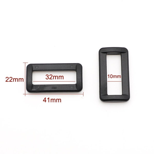 32mm Plastic Strap Adjuster Strap Sliders Pick Color