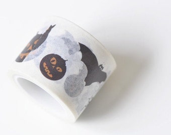 Halloween Washi Tape Bullet Journal Tape 30mm x 5 Meters Decorative Tape No.12771