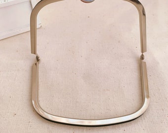 11cm (4 ") Frame Borsa Argento Coin Bag Frame 11cm x 7cm