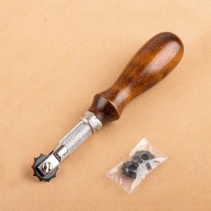 Tracing Wheels Stitch Marker Tools/  Leather Craft Tool Spacer Set System With 3 Wheels: 4/5/6mm