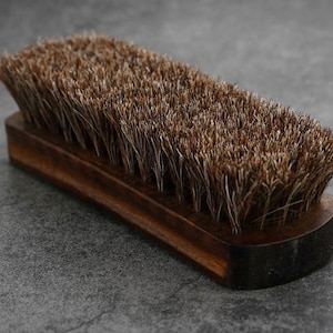 Horsehair Leather Brush Leather Craft Tool 150mm x 50mm x40mm