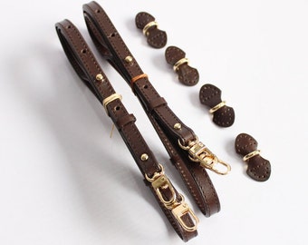 2pcs 11mm Width Leather Strap Backpack Accessories Adjustable Length 90cm-120cm Pick Color