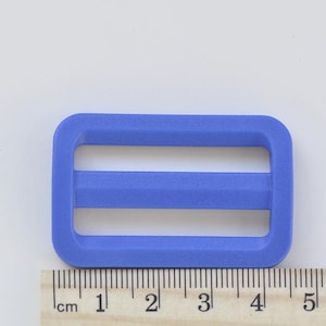 Deslizadores de correa de plástico de 38 mm, 1 unidad por paquete. Elija el color. B16