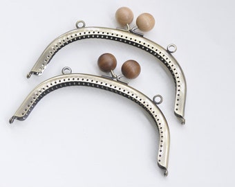 5&quot; and 6&quot; Bronze Purse Frame Bag Hanger Wedding Bag Sewing Purse Frame 12.5cm / 16.5cm