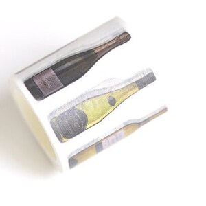 Fita Washi Winebottle/garrafa de vidro para vinho/fita adesiva japonesa 40 mm de largura x 5 metros No.12271