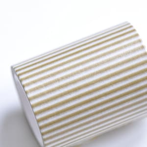 Kaki gestreepte washi tape brede plakband tape 50 mm x 5 m rol nr. 12120