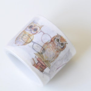 Lovely Owl Design Washi Tape 30mm x 5M Roll No.13277 image 6