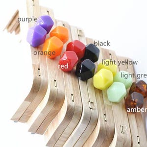 20cm ( 8&quot;) Retro Purse Frame Wood Purse Frame Come With Screws 20x8cm Pick Color