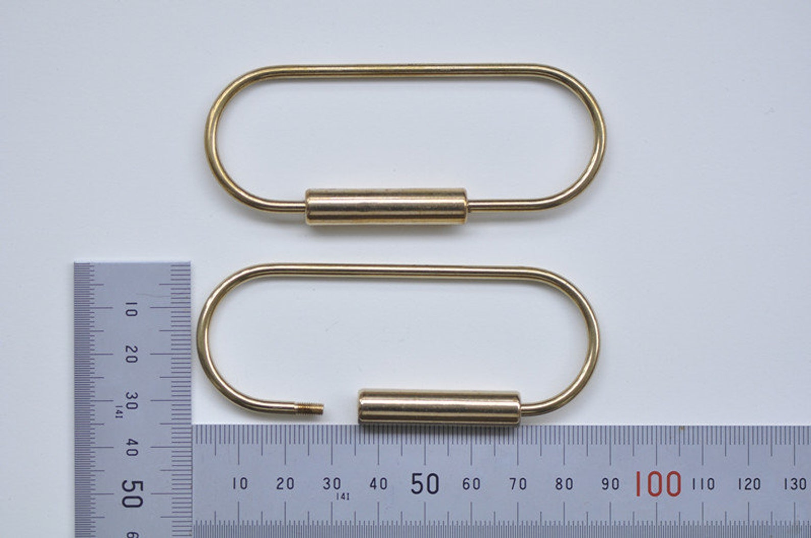 Brass Key Rings Unique Key Ring Maker 7 Styles Pick Up the Etsy