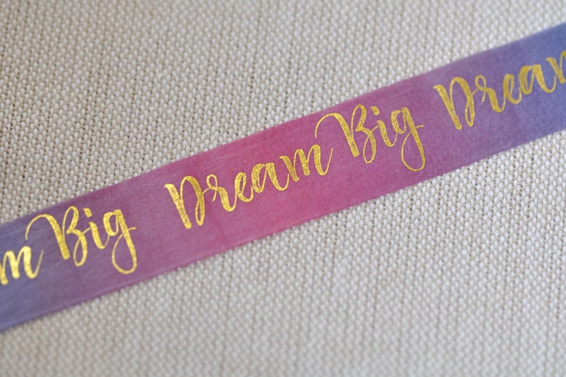 Inspirational Quote Dream Washi Tape Masking Tape 15mm wide x 5m long No.12259