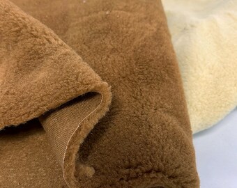160cm x 48cm ( 63"x 19") Brown/Light Yellow Color Teddy Bears Fabric For Doll Making Pick Up Your Color