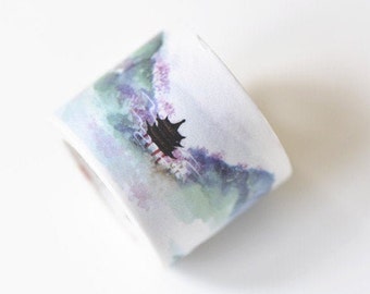 Retro Mountain Washi Tape Japanese Masking Tape With Release Paper 30mm x 5 Meters Roll No.13041