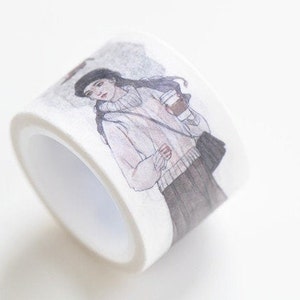 Nastro adesivo Washi per ragazze Nastro adesivo per scrapbooking 25 mm x 5 metri No.12099