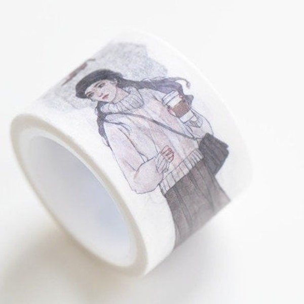 Mädchen Washi Tape Scrapbooking Masking Tape 25mm x 5 Meter No.12099