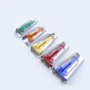 Bias Tape Maker / Binding Maker / Masque facial Fabrication 6mm / 9mm / 12mm / 18mm / 25mm
