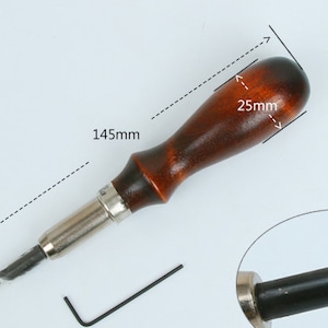 Adjustable Stitching Groover Leathercraft Tool