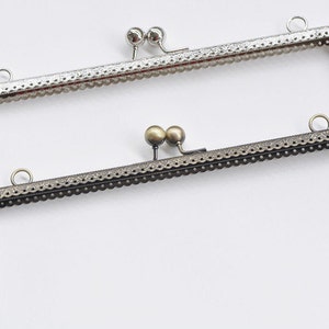 25cm Retro Metal Sewing Purse Frame /Handle Purse Frame Pick Color image 2