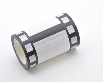 A Roll Vintage Camera Film Washi Tape 75mm x 10 Meters