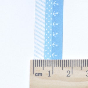 Anker Washi Tape Vintage Deko Tape / Japanisches Masking Tape 15mm breit x 10M lang No.12625 Bild 4