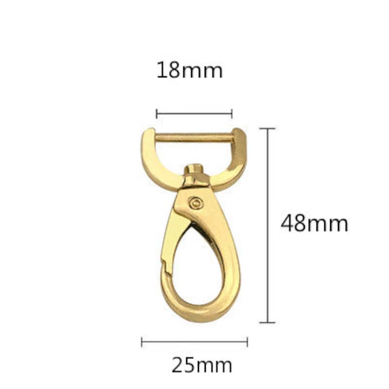 2 Pieces Trigger Snap Hooks / Purse Hook / Key Hook/ Swivel Etsy
