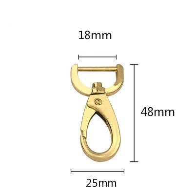 45.5x12mm Trigger Snap Hooks / Purse Hook / Key Hook/swivel Hook
