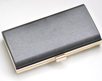 Box Purse Frame Clutch Bag Glue-in Style 22cm x 12cm ( 8" x 5") Silver/Light Gold/ Gunmetal Black Pick Color