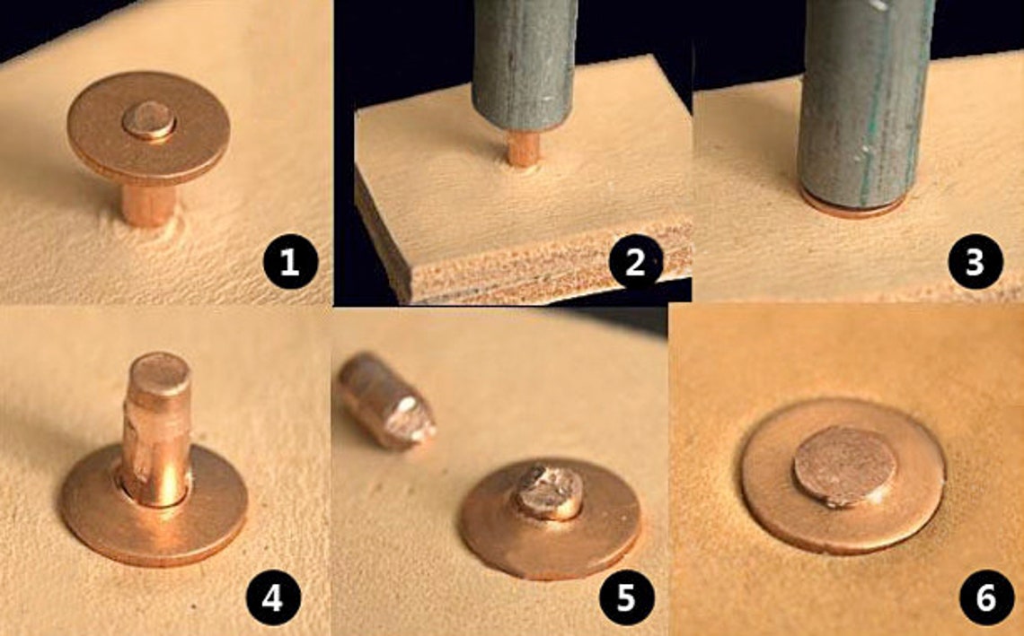 Leather Rivets and Studs Leatherworking Screws Belt Stud 2 Etsy