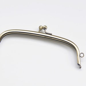 18cm Bronze Metal Purse Frame Clutch Purse Frame 18cm (7&quot;)
