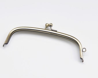 18cm Bronze Metal Purse Frame Clutch Purse Frame 18cm (7")