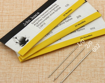 Leather Hand Sewing Needles-2pcs a pack