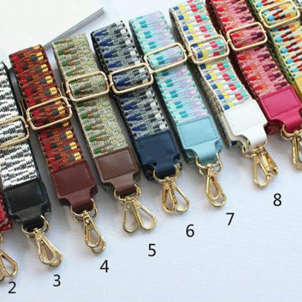 38mm Width Bag Strap Adjustable Length 82-122cm With Lobsters