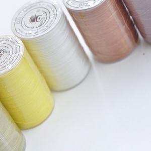 0.45mm Waxed Polyester Thread for Leather Craft Hand Sewing Essential ...