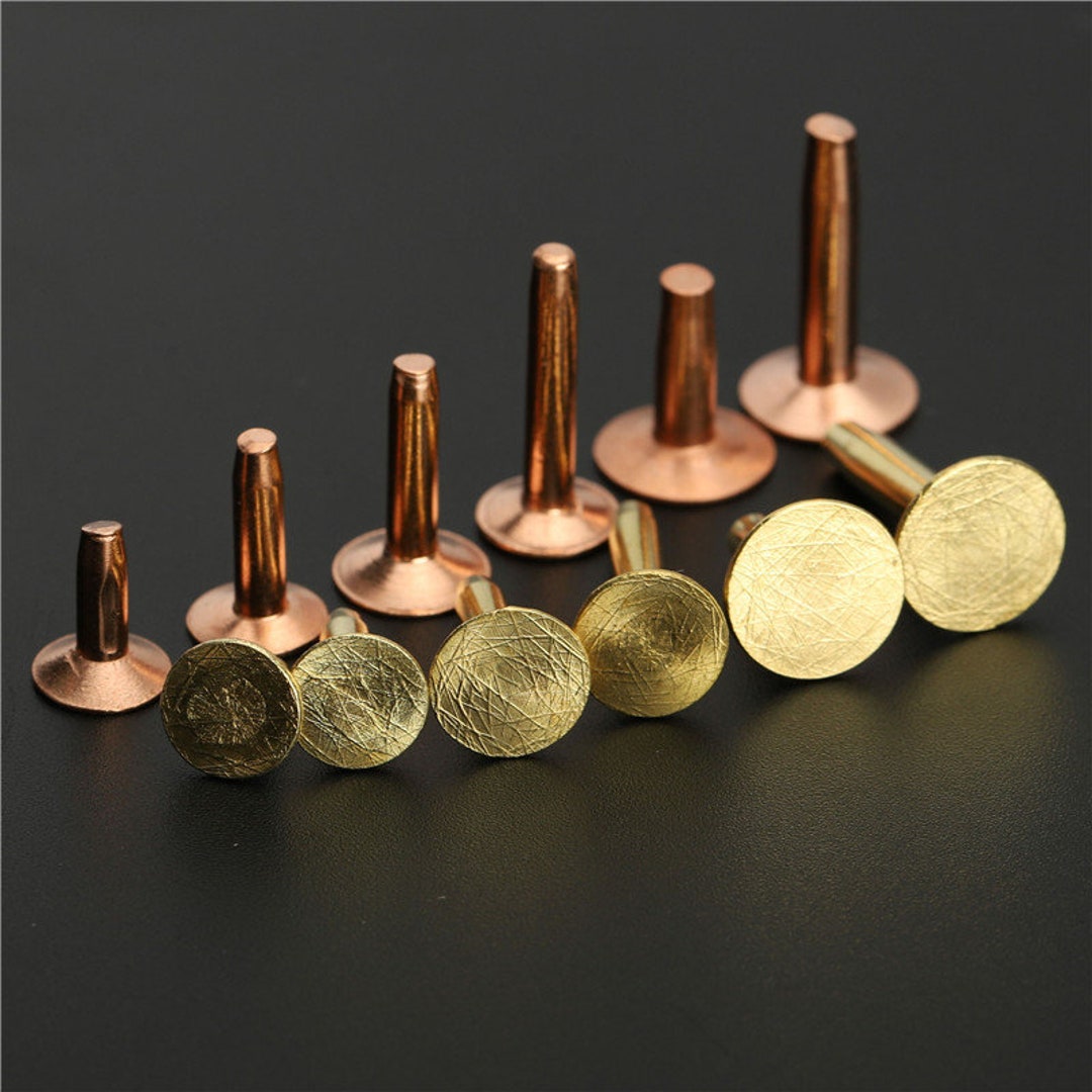 Leather Rivets and Studs Leatherworking Screws Belt Stud 20 Sets A Pack