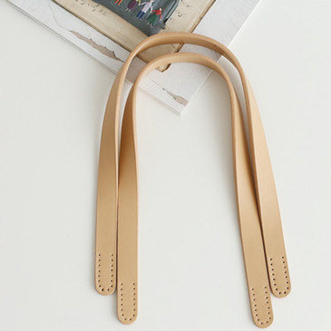 A Pair Leather Shoulder Handbag Strap 1.7cm x 55cm 3/4 Etsy