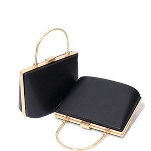 Box Purse Frame With Handle Clutch Bag Frame 19cm x 13cm ( 7"x5")